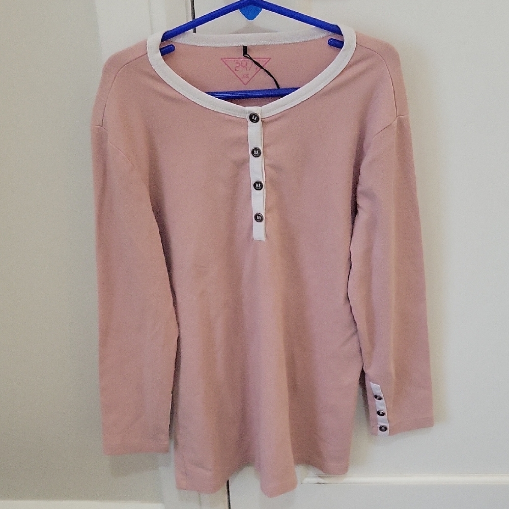 Pink Long Sleeve TShirt